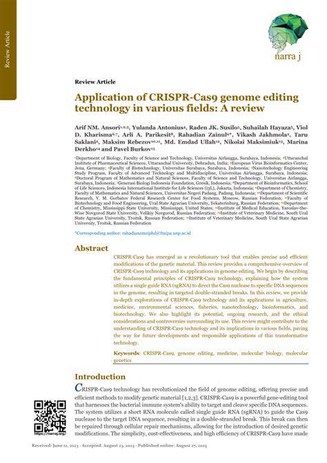 CRISPR Cas9: A Deep Dive into its Mechanisms